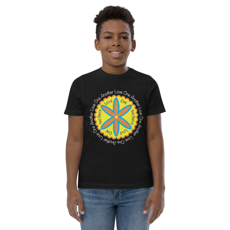 Youth Jersey T-Shirt - Love One Another