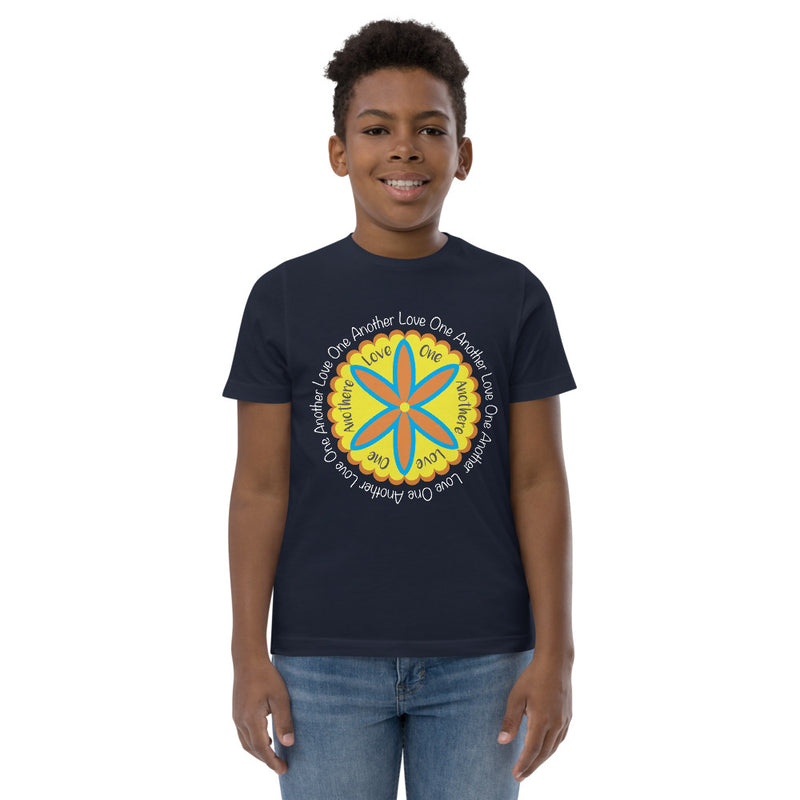 Youth Jersey T-Shirt - Love One Another