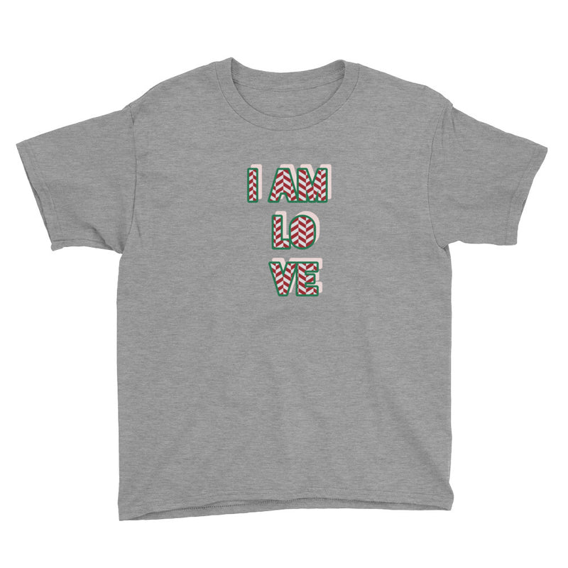 Youth Short Sleeve T-Shirt - I AM LOVE