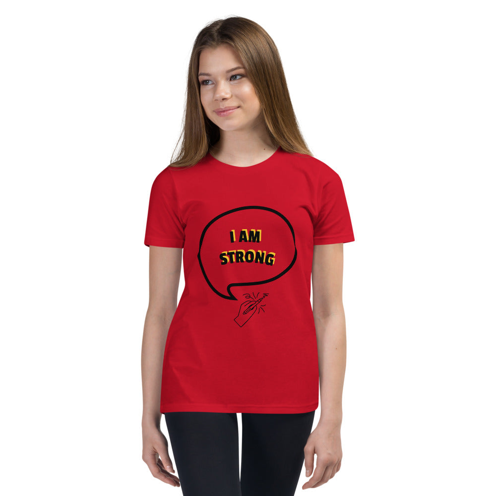 Youth Short Sleeve T-Shirt - I am Strong